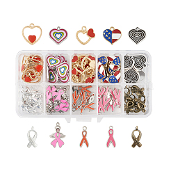 Pendentifs d'émail en alliage&nbsp;PALLOY-TA0001-14