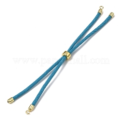 Fabrication de bracelets en cordon tressé en nylon rond ajustable de 3 mm&nbsp;FB-CBAA152-04G-37