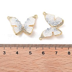 Pendentifs en laiton zircon cubique transparent&nbsp;KK-B102-14G