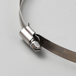 Abrazaderas de manguera con engranaje helicoidal ajustables de acero inoxidable 304&nbsp;STAS-WH0048-56A