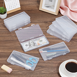 Recipientes de cuentas de plástico con tapa con bisagras&nbsp;CON-WH0133-006