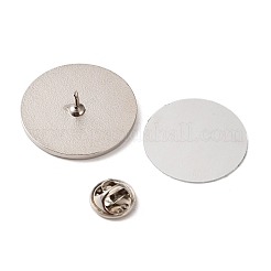 Broches en blanco para sublimación de la temporada de fútbol&nbsp;FIND-T077-01C-P