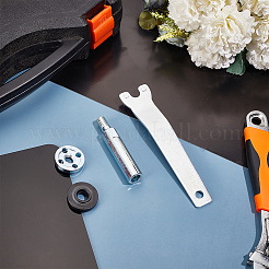 2 jeu de tiges d'extension pour meuleuse d'angle en acier inoxydable&nbsp;TOOL-GA0002-09
