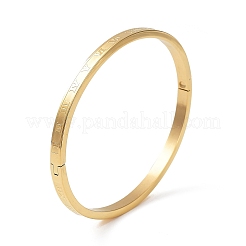 3 Stück 3-farbige Armreifen aus Edelstahl 304&nbsp;BJEW-F464-09