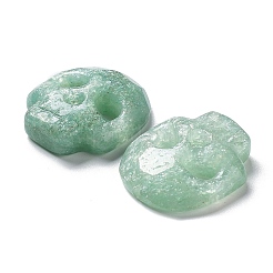 Pendenti avventurina verde naturale&nbsp;G-M406-F02-01