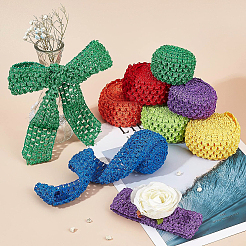7 Bündel elastisches Häkelstirnband in 7 Farben&nbsp;WCOR-BC0001-02A
