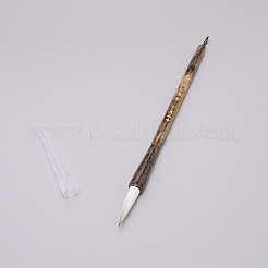 Pinceaux de calligraphie chinoise en bambou&nbsp;AJEW-WH0237-52A