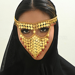 Vintage-Gesichtsmaske im exotischen Stil mit Quasten&nbsp;WT1969
