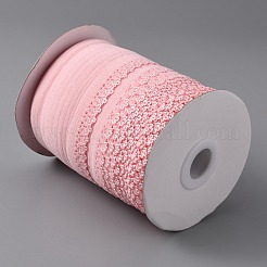 Cordons élastiques en polyester avec bordure à un seul bord&nbsp;EC-WH0020-06F