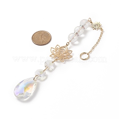 Sonnenfänger aus abfarbigem Tropfenglas&nbsp;HJEW-JM00845