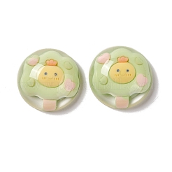 Transparente Harzcabochons&nbsp;RESI-G034-B08