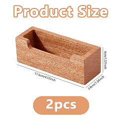 Visitenkartenbox aus Holz&nbsp;ODIS-WH0108-077