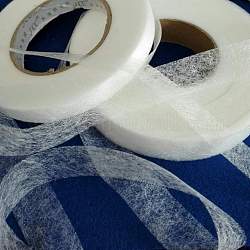 Двухсторонняя липкая лента, для производства одежды, белые, 5/8 дюйм (15 мм) 70 ярда/рулон (64 м/рулон)