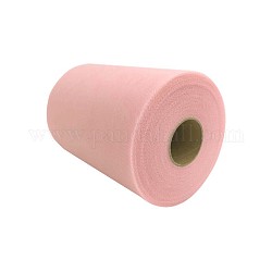 Deko-Mesh-Bänder, Tüllstoff, Tüllrollen-Spulengewebe für Rockherstellung, Perle rosa, 6 Zoll (15 cm), etwa 100 yards / Rolle (91.44 m / Rolle)