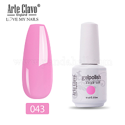 15 мл специального лака для ногтей, для печати штемпелем для ногтей, лак для маникюра стартовый набор, розовый жемчуг, Бутылка: 34x80 мм