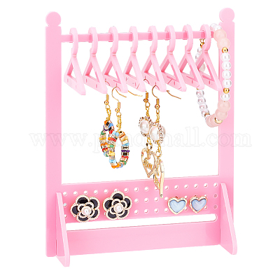 Pandahall Elite Earring Holder Organizer, 70 Holes Jewelry Display