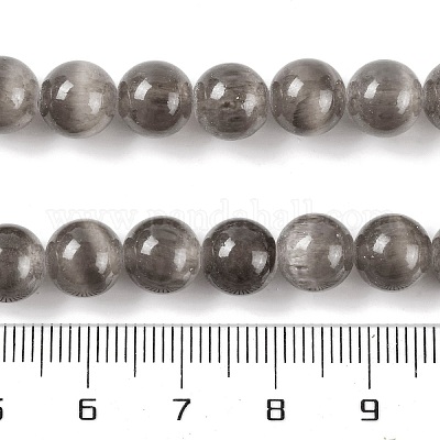 Natürliche Selenitperlenstränge&nbsp;G-C142-01B-1