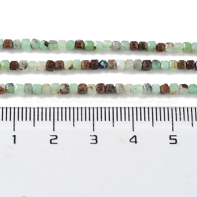 Natürliche Chrysopras-Perlenstränge&nbsp;X-G-P514-B03-01-1