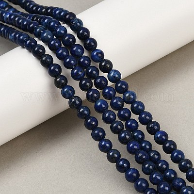 Natürlicher Lapislazuli Perlenstränge&nbsp;G-OC0001-77-1