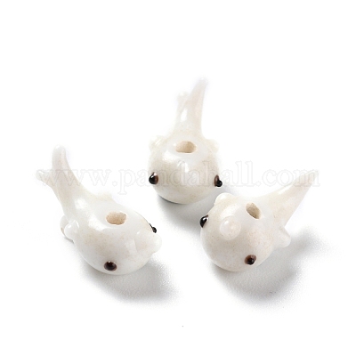 Perles vernissées manuelles&nbsp;LAMP-F020-16-1
