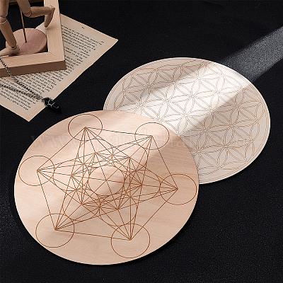 Umweltfreundliche Brettbechermatte&nbsp;WOOD-XCP0002-12-1