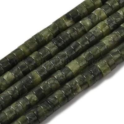 Natürliche chinesische Jade Perlen Stränge&nbsp;G-A301-A02-01-1