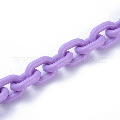 Catene portacavi acriliche fatte a mano&nbsp;AJEW-JB00527-05-1