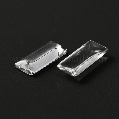 Cabochon in vetro trasparente&nbsp;GLAA-SZC0001-02-1