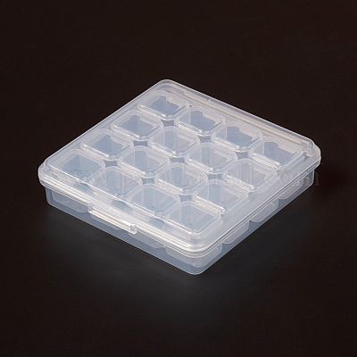 Contenitori di perline di plastica&nbsp;CON-L022-02B-1