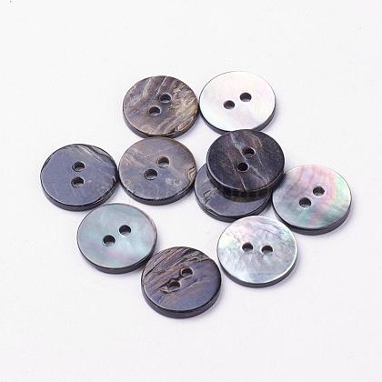 2-Hole Shell Buttons BUTT-L019-02E-1
