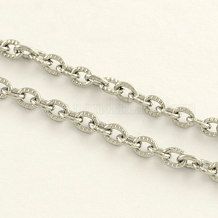 304 Stainless Steel Cable Chains CHS-R009-03-1