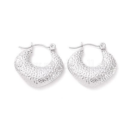 304 Stainless Steel Hoop Earrings for Women EJEW-F287-09P-1