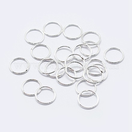 925 anillos redondos de plata esterlina STER-F036-03S-0.5x4-1