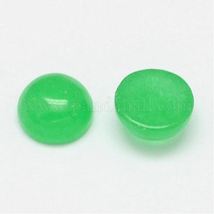 Cabuchones de jade natural de malasia G-F311-01-6mm-1