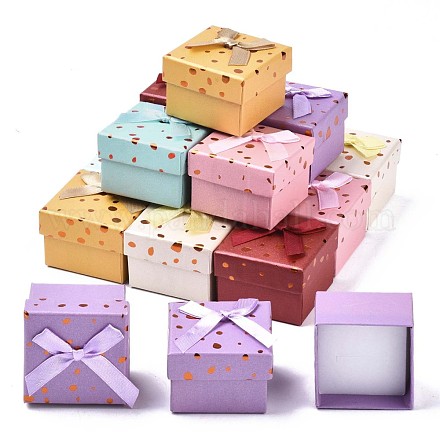Cajas de anillas de cartón CBOX-N013-002-1