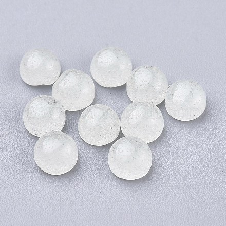 Synthetic Luminous Stone Cabochons G-P393-R61-4MM-1