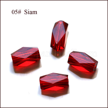 Abalorios de cristal austriaco de imitación SWAR-F055-8x4mm-05-1