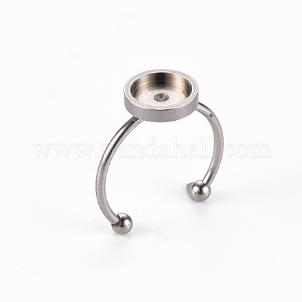 201 ajuste de anillo de almohadilla de acero inoxidable X-STAS-S080-042C-P-1