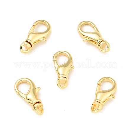 Brass Swivel Lobster Claw Clasps KK-G416-52G-1