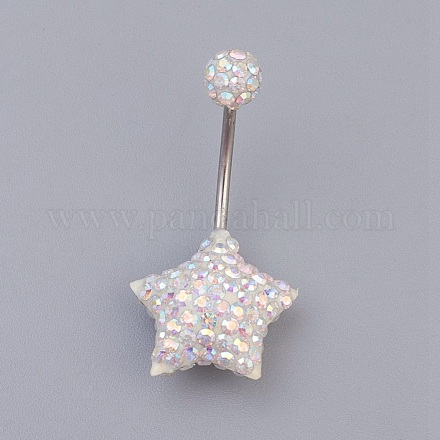 Österreicher kristalle Piercing Bauchnabel X-SWAR-G009-101-1