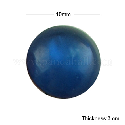 Harz Cabochons CRES-R062-10mm-10-1
