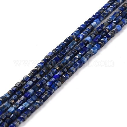 Filo di Perle lapis lazuli naturali  G-K315-A09-1