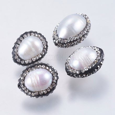 Perle coltivate d'acqua dolce perla naturale RB-P029-06-1