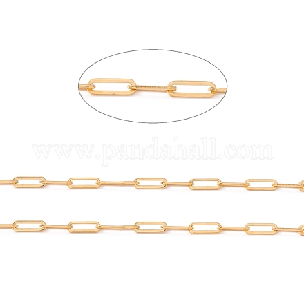 Revestimiento iónico (ip) 304 cadenas de clips de acero inoxidable CHS-F017-02A-G-1