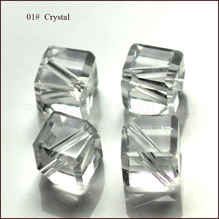 Imitazione branelli di cristallo austriaco SWAR-F069-6x6mm-01-1