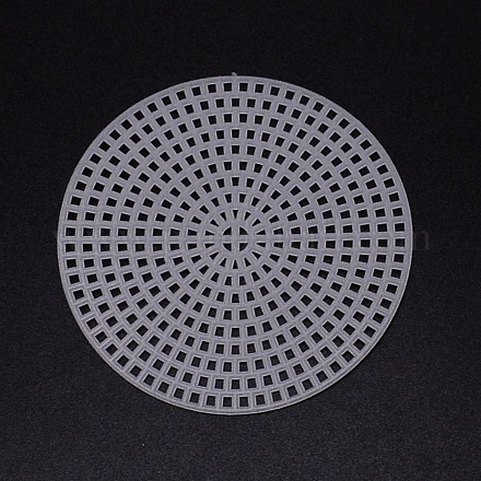 Diy плоский круглый пластиковый сетчатый лист DIY-WH0258-30C-1