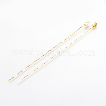 Brass Ear Nuts X-KK-Q735-175G-1