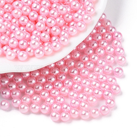 Perles acryliques de perles d'imitation OACR-S011-6mm-Z4-1