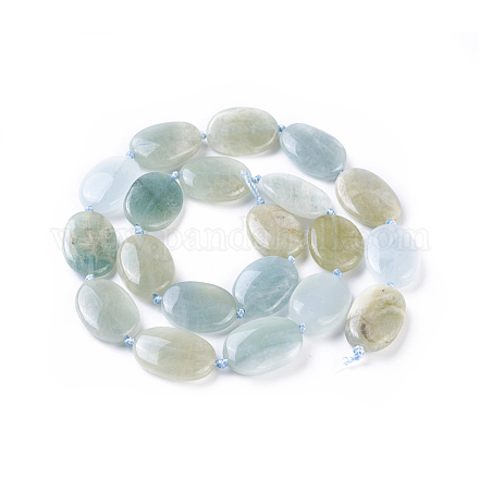 Natural Aquamarine Beads Strands G-F645-08-1