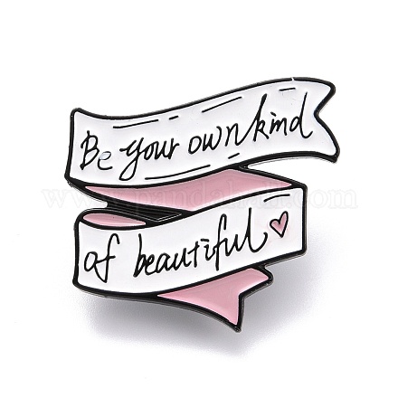 Be Your Own Kind of Beautiful Enamel Pin JEWB-O005-E01-1